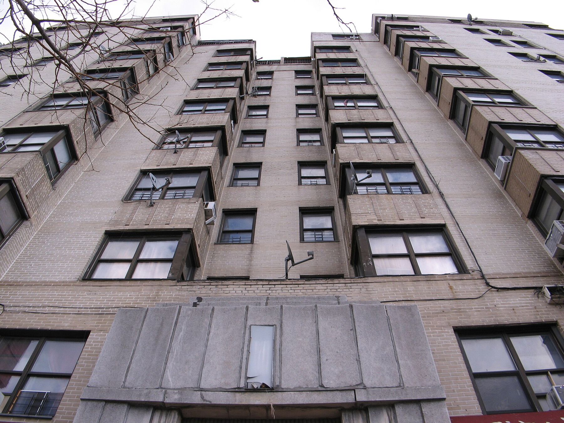Art Deco apartment building on the Grand Concourse, Bronx