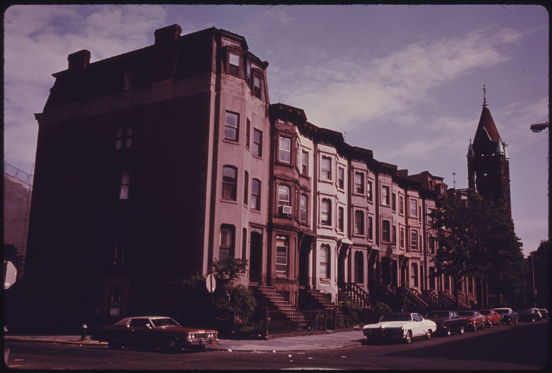 Brownstones in Park Slope, Brooklyn